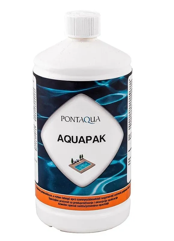 Pontaqua Aquapack pelyhesítő medence vegyszer, 1L Csak ma